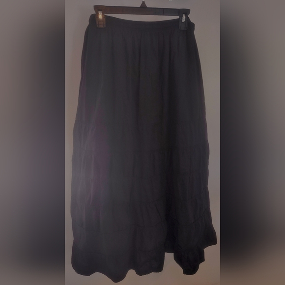 Christine Gerard Skirt XL Black - Picture 3 of 11